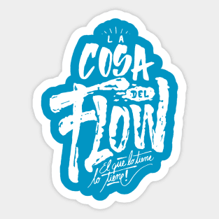 La cosa del flow Sticker